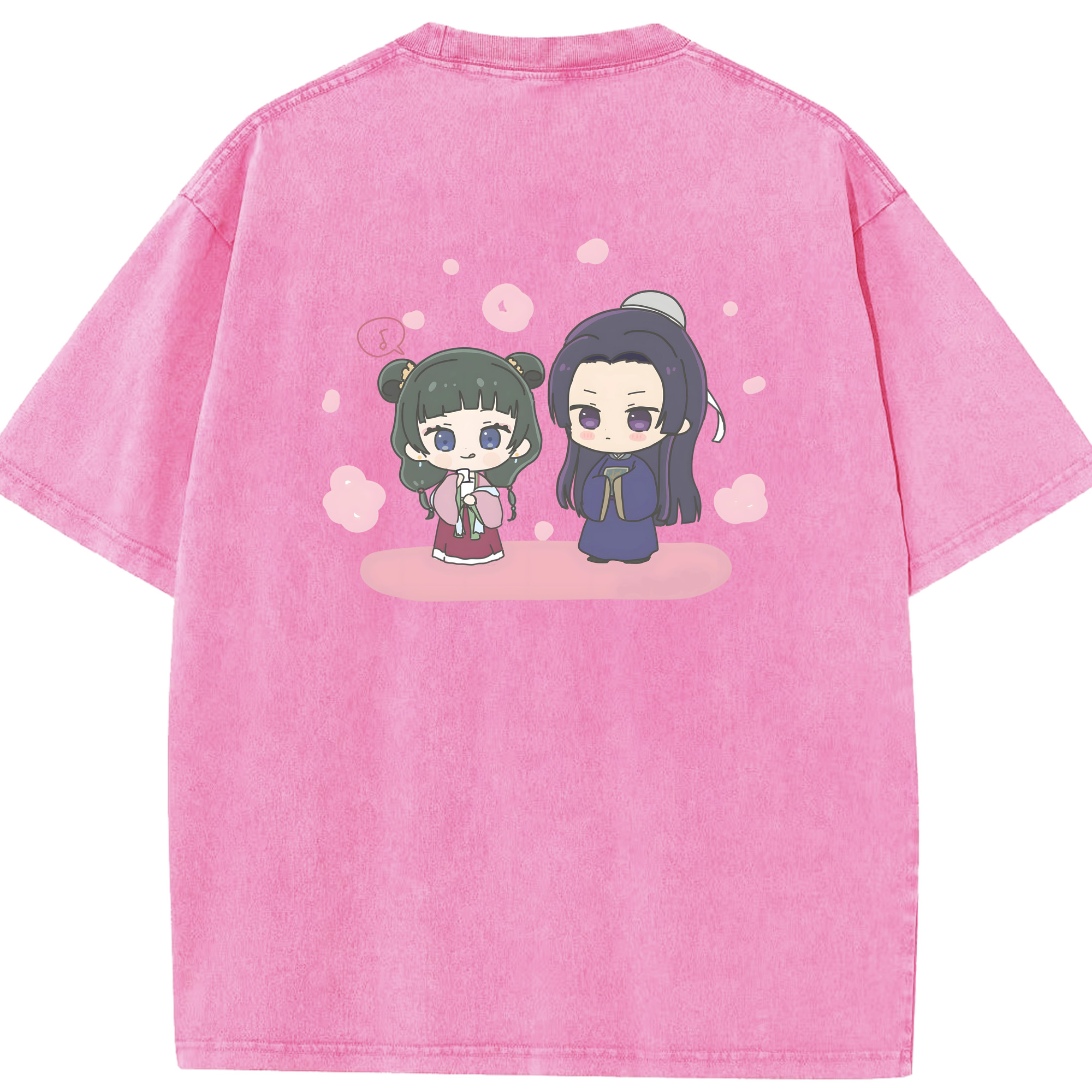 （画像用） 薬屋のひとりごと The Apothecary Diaries 綿100% ヴィンテージ風 半袖Tシャツ（背面プリント）
